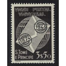 Sao Tome 75th Anniversary of UPU 1949 MNH SG#412