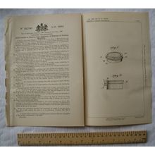 1890 Patent No. 16,700 ring-traveller spinning Arthur Fletcher Whitin, USA