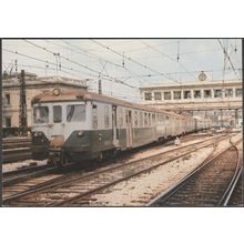 Unidades Eléctricas Serie 600 at Barcelona - Eurofer-Amics Tarjeta Postal