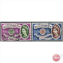 1960 Europa Set SG621-622 Fine Used