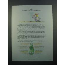 1986 Perrier Water Ad - Hannibal Has One For the Road