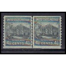 844 4 1/2c White House Very Fine MNH CLP Z5105