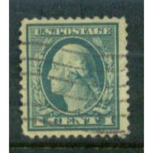 Used 498 1c George Washington Fine Plus A10548