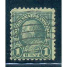 Used 581 1c Benjamin Franklin Average Plus A16295