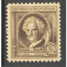 863 10c Samuel Clemens Fine MNH GA0231