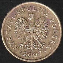 2007 Poland 5 Groszy Coin