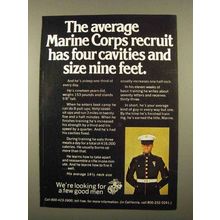 1975 U.S. Marines Ad - The Average Recruit