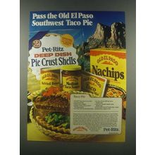 1985 Old El Paso & Pet-Ritz Pie Crust Shells Ad
