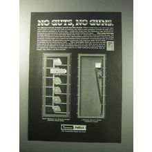 1986 Browning Pro-Steel Gun Safe Ad - No Guts, No Guns