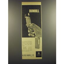 1964 Dunhill Rollagas Cigarette Lighter Advertisement