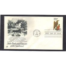 FDC Art Craft 1953 20c Yellowhammer (Cachet-U/A) CV00121