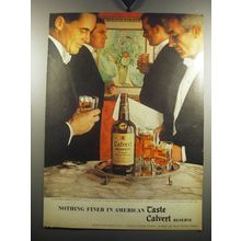 1957 Calvert Reserve Whiskey Advertisement - Nothing finer in American taste