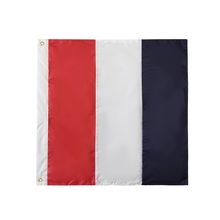 Pack Of 2] Authentic Letter T Nautical Alphabet Navy Code Signal Flag 24"" -...