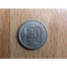 Poland 1990 20 Groszy Coin