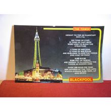 THE TOWER, BLACKPOOL LANCASHIRE. unused postcard by Saidman Bros. =