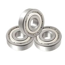 6200Z 10Mm X 30Mm X 9Mm Deep Groove Sealed Ball Bearing 3 PCS