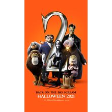 the addams family 2 2 Poster Canvas Movie Film Print A0 A1 A2 A3 A4 A5 A6 Art Wa