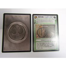 Star Wars 1996 A New Hope Decipher CCG B/B Card Jawa Ion Gun LS