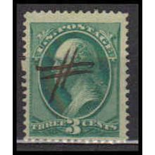 Used 184 3c George Washington Fine RA0154