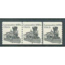 1897A 2c Locomotive Fine MNH Dry Gum PNC 4/3 G0137