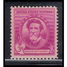 886 3c Augustus Saint-Gaudens Just Clears MNH KA3872