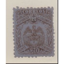 Colombia Stamp Scott #154, Mint Hinged