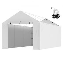 Carport Replacement Canopy Cover Side Wall 10 x 20 ft, Garage Tent Shelter T...