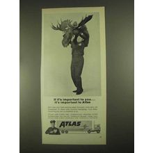 1967 Atlas Van Lines Ad - If It's Important