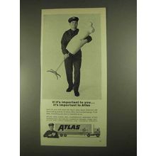 1967 Atlas Van Lines Ad - If It's Important to You