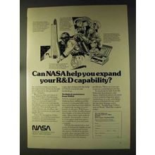 1976 NASA Ad - Expand Your R&D Capability