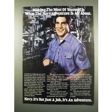 1982 U.S. Navy Ad - Making the Most of Yourself