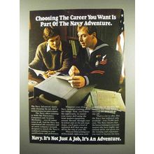 1982 U.S. Navy Ad - Choosing the Career You Want