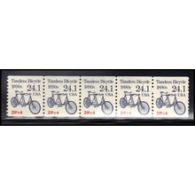 2266 24.1c Tandem Bicycle Very Fine MNH Dry Gum PNC 1/5 X1366