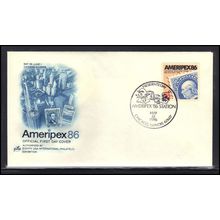 Event Cancel 05-22-86 2145 22c AMERIPEX '86 (Cachet-U/A) Box0251