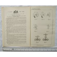 1894 Patent No. 19,582 fastenings of shirt cuffs, Chas. Solomon, Melbourne, Aus.