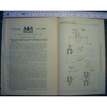 1903 Patent No. 26,259 Speed of Engines, Elektrizitats-Aktien-Gesellschaft