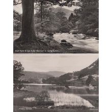 Pelter Rydal Bridge Cumbria + Water 2x Antique Postcard s