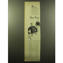1959 Alan Paine Shetland Sweaters Advertisement - At ease