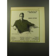 1960 Gant Shirts Advertisement - Karachi Cottons