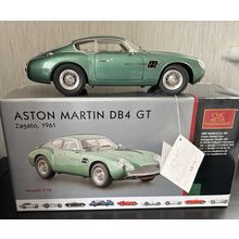 CMC M-132 Aston Martin DB4 GT Zagato 1961, Metallic Green 1:18 - VGC