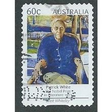 AUS 2012 60c (S/A) 'NOBEL PRIZE WINNERS - WHITE' FINE USED (EBID36-896)