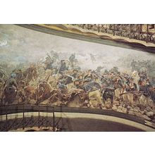 Taking Of Capua Battle Of San Martino Napoleon III Painting Postcard