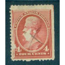 Used 215 4c Andrew Jackson Fine NA1128