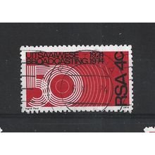 SouthAfrica.50th Anniv of Broadcasting in South Africa stamp.Fine Used.Sep25g