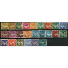 1907/1939 24 different values - #2 fine used (o)