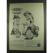 1972 New York Life Insurance Ad - Better When Young
