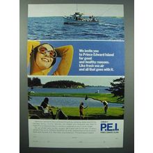 1972 Prince Edward Island Canada Tourism Ad
