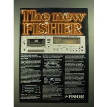 1979 Fisher CR4029 Cassette Deck Ad - The New Fisher