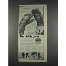 1982 Bates Winter Gloves Ad - The Chill is Gone
