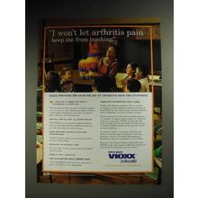 2004 Merck Vioxx Ad - Won't Keep Me From Teaching